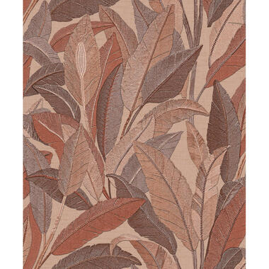 Dutch Wallcoverings Vliesbehang Renaissance leaves - rust - 10,05m x 53cm