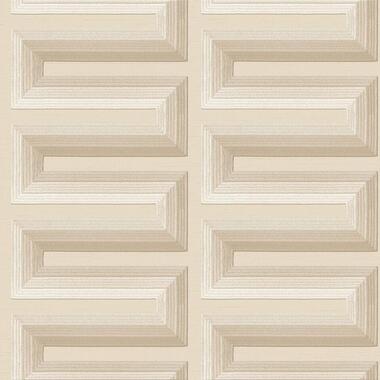 Dutch Wallcoverings Vliesbehang Renaissance Grecian key - beige - 10,05m x 53cm