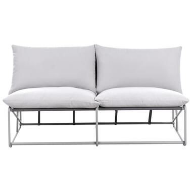 PICO - Tweezitsbank - Grijs - Staal