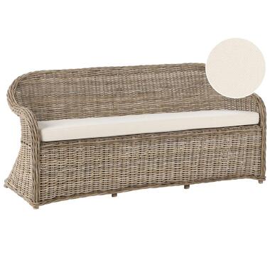 SUSUA - Tuinbank - Gebroken wit - Rotan