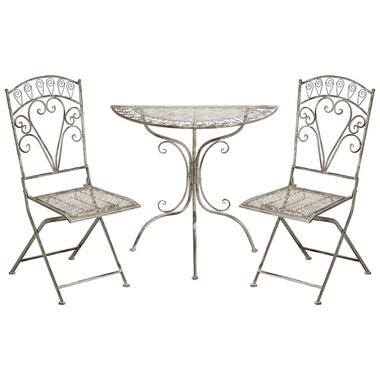 NURRA - Bistroset - Grijs - IJzer