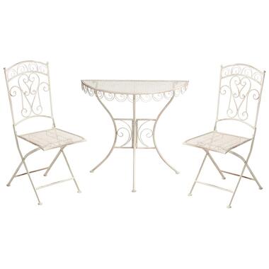 JUINA - Bistroset - Lichtbeige - IJzer