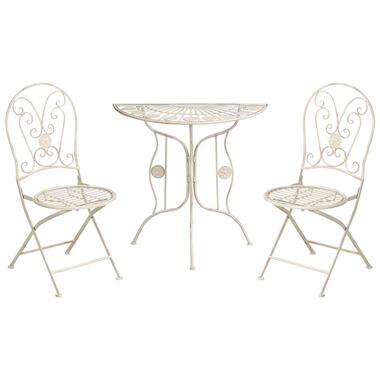 COGGIA - Bistroset - Lichtbeige - IJzer
