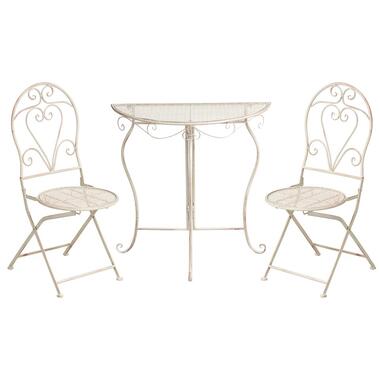 FOLELLI - Bistroset - Lichtbeige - IJzer