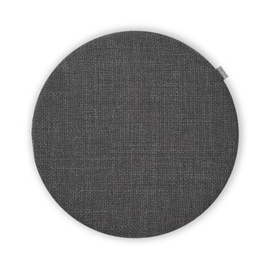Nolon Lot Rond Stoelkussen Warm antraciet