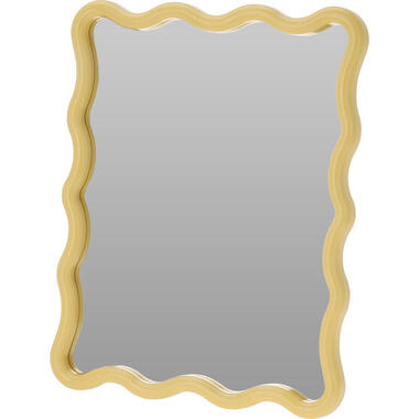 Home & Styling kinder wandspiegel - Princess - 30x38cm - geel