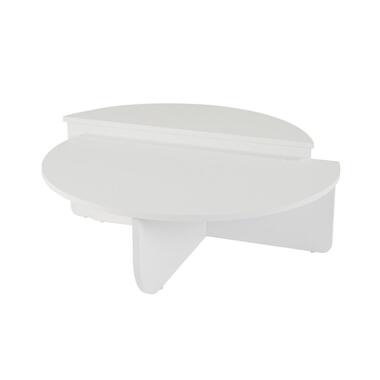 Salontafel Rond Wit - 90x60x30 - Orion