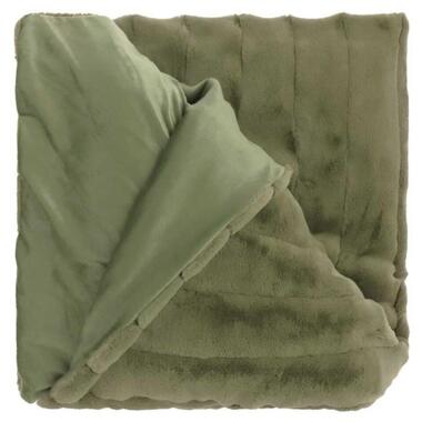 Unique Living - Plaid Norah Tea Green -150x200cm