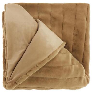 Unique Living - Plaid Norah Latte -150x200cm