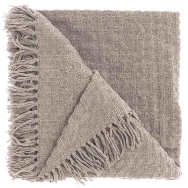 Unique Living - Plaid Verlin Chateau Grey -130x180cm