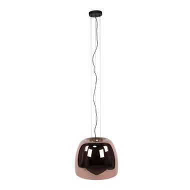 Hoyz Collection - Hanglamp 1L Drift XL Glass - Copper Color Glas