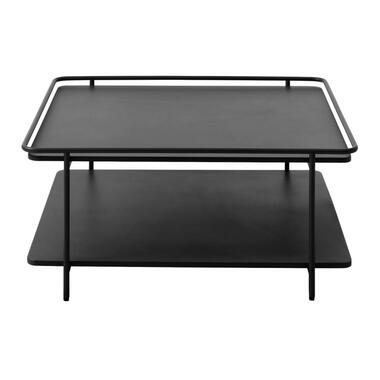 Nordic Home - Millie salontafel 75x75 cm - zwart