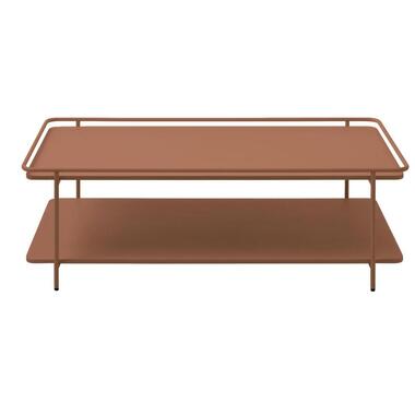 Nordic Home - Millie salontafel 55x110 cm - terracotta