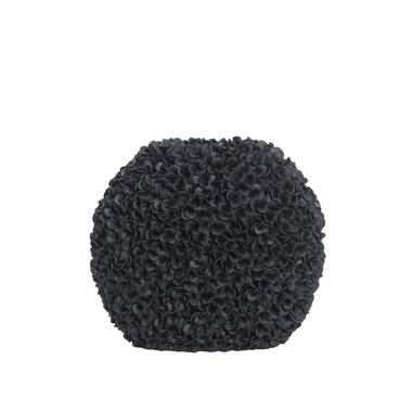 Light & Living - Phylia vaas deco 52x23x46,5 cm - mat zwart