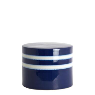 Bijzettafel Mooca - Donkerblauw - Ø42cm