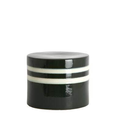 Bijzettafel Mooca - Donkergroen - Ø42cm