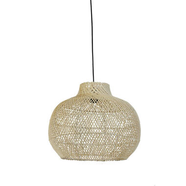 Light & Living Charita rotan E27 naturel hanglamp