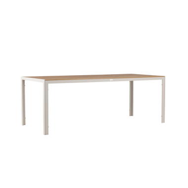 Eettafel Rechthoek - Beige - 205x90x74cm - Break