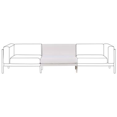 FERRETTI - Tuinbank uitbreidingsmodule - Lichtbeige - Stof