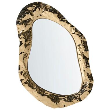 JOSSIGNY - Wandspiegel - Goud - RVS