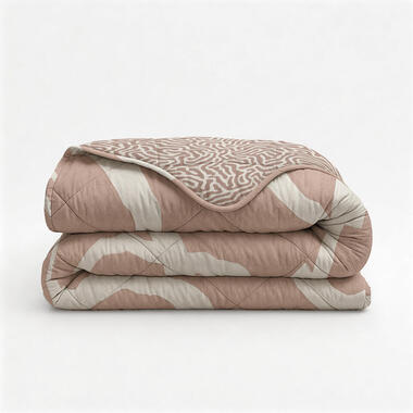 Dekbed zonder Overtrek Shapes 240x220 - Zacht & Wasbaar - Incl. 2 Kussenslopen