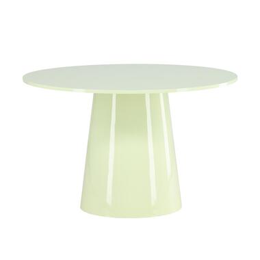 Nest living Trude Houten Eettafel Groen - Ø 120 cm