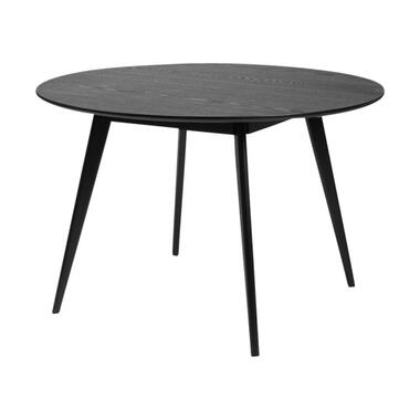 Rowico Home Yumi Ronde Houten Eettafel Ø 115 - Zwart
