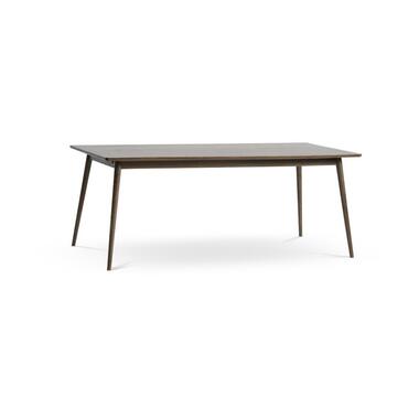 Olivine Boas Verlengbare Houten Eettafel 190 cm - Gerookt Eiken