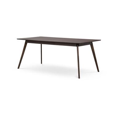 Rowico Home Yumi Verlengbare Houten Eettafel 190 x 90 cm - Walnoot