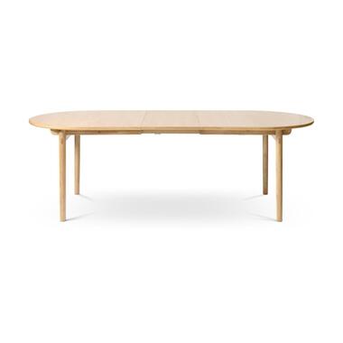 Olivine Kjeld Verlengstuk voor Houten Eettafel 45 x 100 cm - Naturel