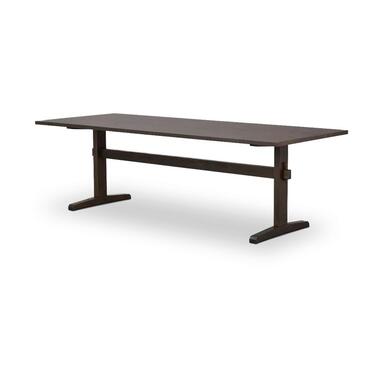 Rowico Home Westville Houten Eettafel Verlengbaar 240 cm - Donkerbruin