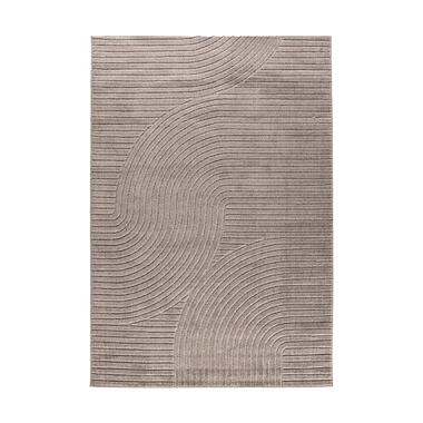 Nest living Misha vloerkleed bruin - 230 x 160 cm