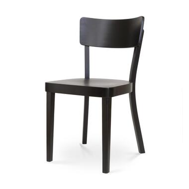 Fameg Fergus Houten Eetkamerstoel Zwart