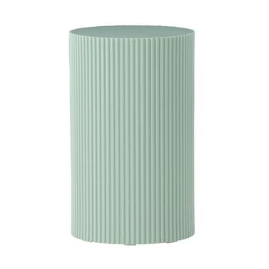 Nest living Asa Houten Bijzettafel Lichtgroen - Ø 31 cm