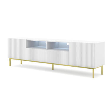 TV meubel Ravenna 2S2S 200 cm wit mat