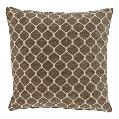 Unique Living - Sierkussen Miley Taupe -45x45cm