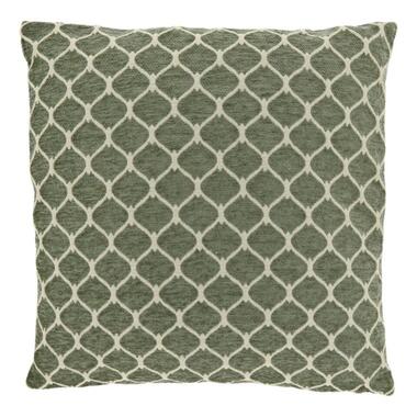 Unique Living - Sierkussen Miley Tea Green -45x45cm