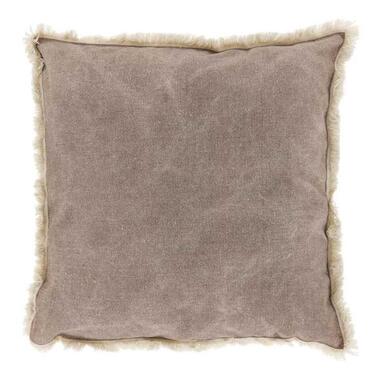 Unique Living - Sierkussen Laurie Taupe -45x45cm