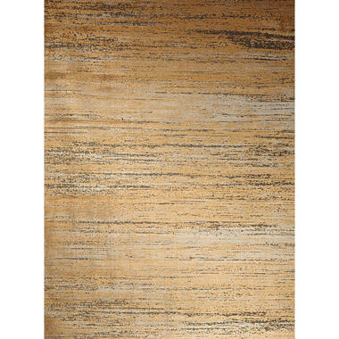 Dutch Lifestyle vloerkleed Lux 3 zwart goud 160x230cm