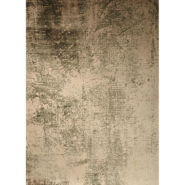 Dutch Lifestyle vloerkleed Lux 2 beige groen 160x230cm