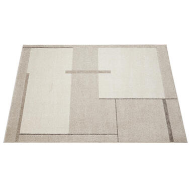 Dutch Lifestyle vloerkleed Casa K Beige/Ivoor - 160x220cm