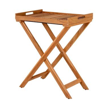 Artichok Celeste Houten Bijzettafel Naturel - 60 x 40 cm