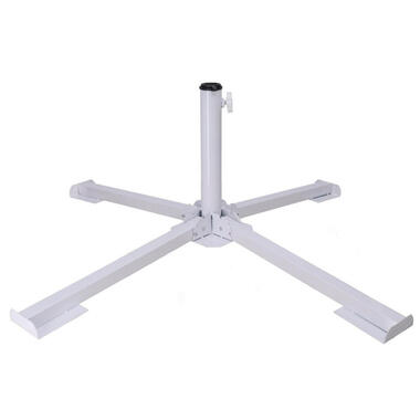 Gerimport parasolvoet/kruisvoet - inklapbaar - voor 40 cm stenen