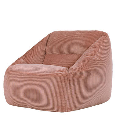 icon Zitzack Natalia - Corduroy Zitzakfauteuil - Roze