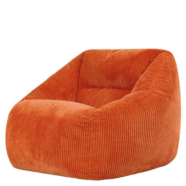 icon Zitzack Natalia - Corduroy Zitzakfauteuil - Oranje