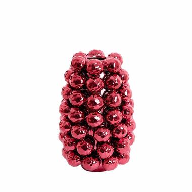 Vaas Butang - Rood - Ø19x28cm