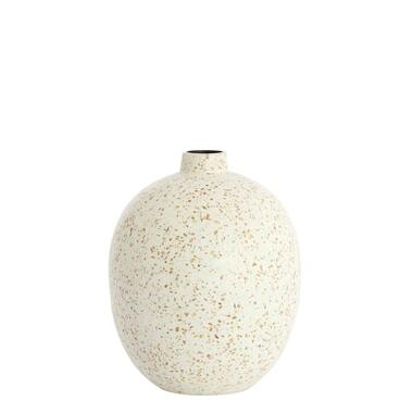 Vaas Orxeta - Wit - Ø28x34cm