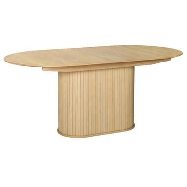 Nordic Home - Amie uitschuifbare eettafel 95x180-230 cm ovaal -