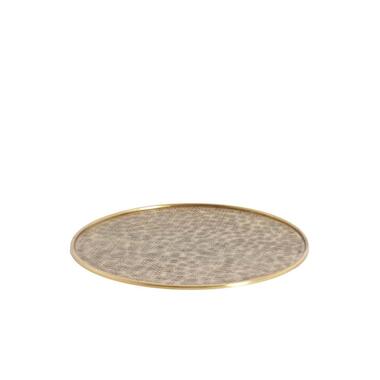 Schaal Manarola - Brons - Ø51x1cm