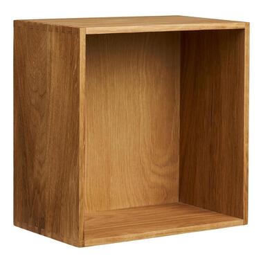 Hioshop Mina wandkast 1 plank eiken